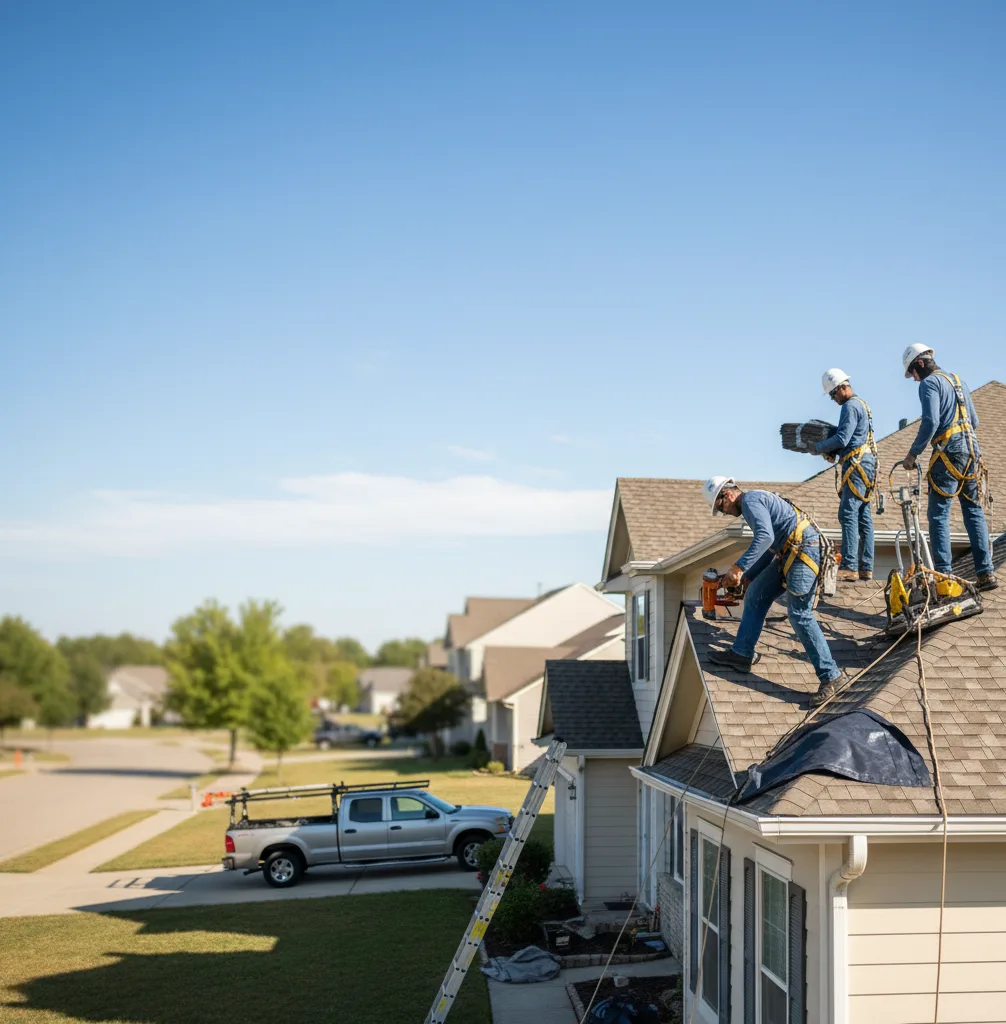 Emergency Roof Repair in Rockbridge, OH